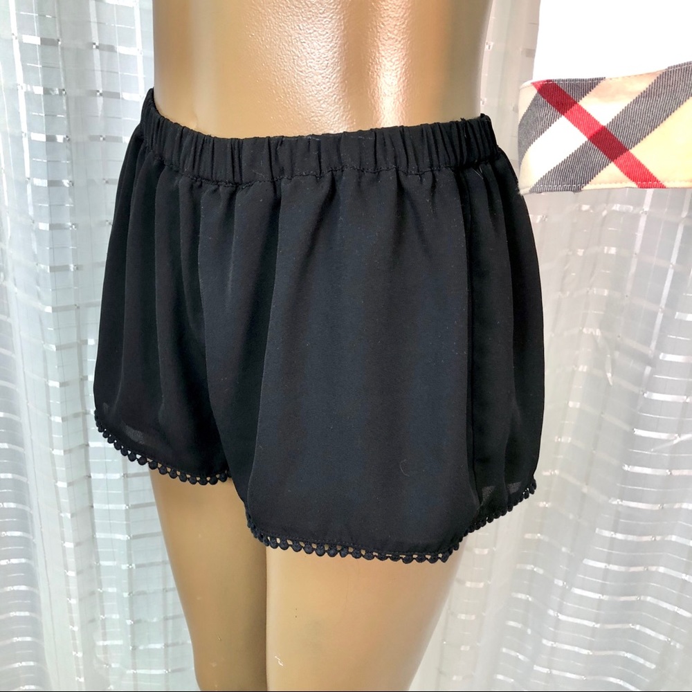 Brandy Melville Leticia Black Shorts OS